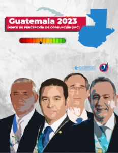 ÍNDICE DE PERCEPCIÓN DE CORRUPCIÓN Guatemala 2023